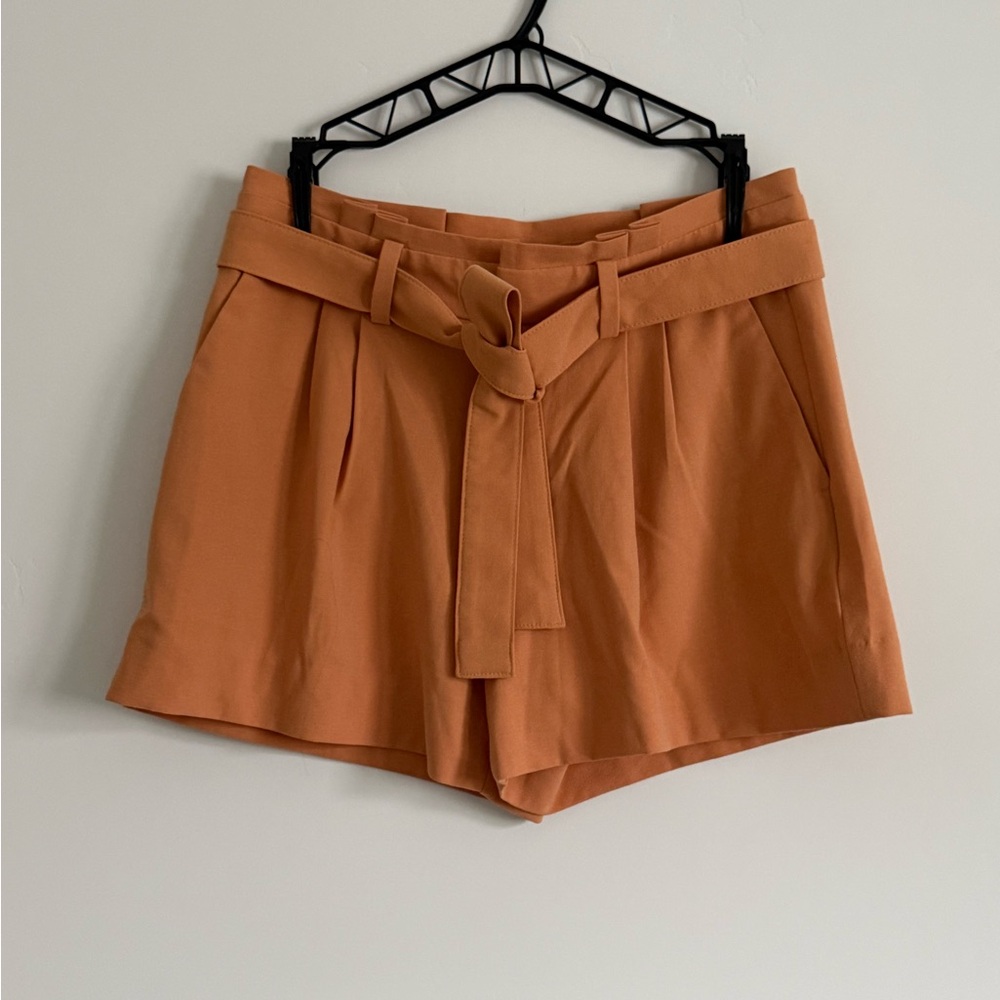 Banana Republic Paper Sack Orange Shorts
